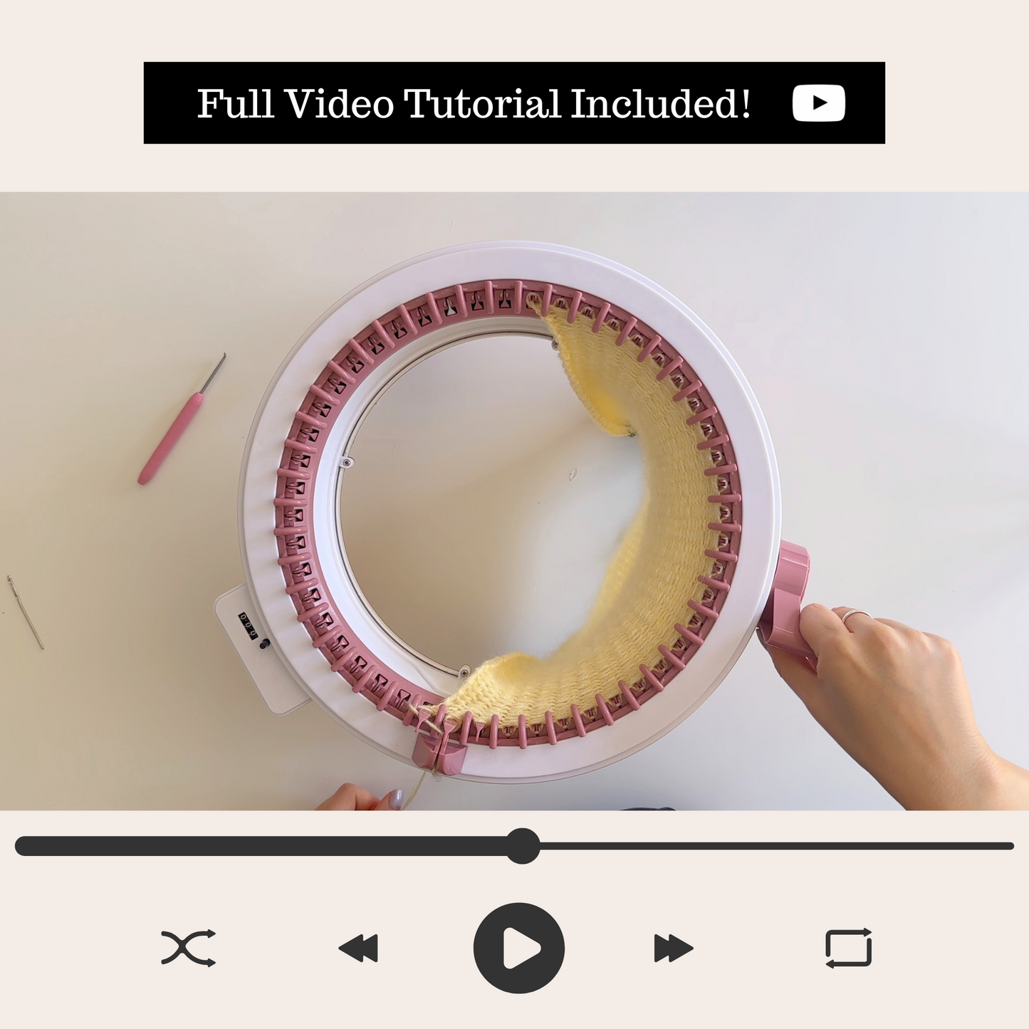 Tie Front Cardigan - PDF Knitting Machine Pattern