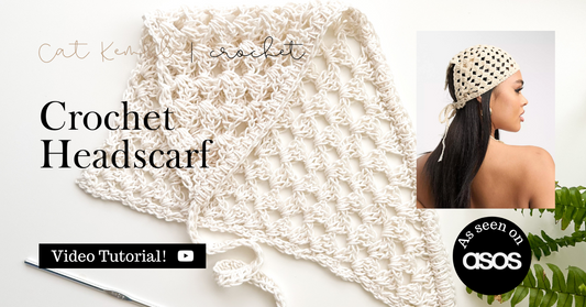 Gorgeous Crochet Headscarf