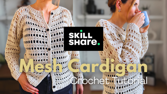 Learn to Crochet the Perfect Summer Cardigan with My New Skillshare Class!