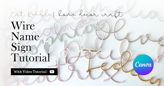 Wire Name Sign Tutorial