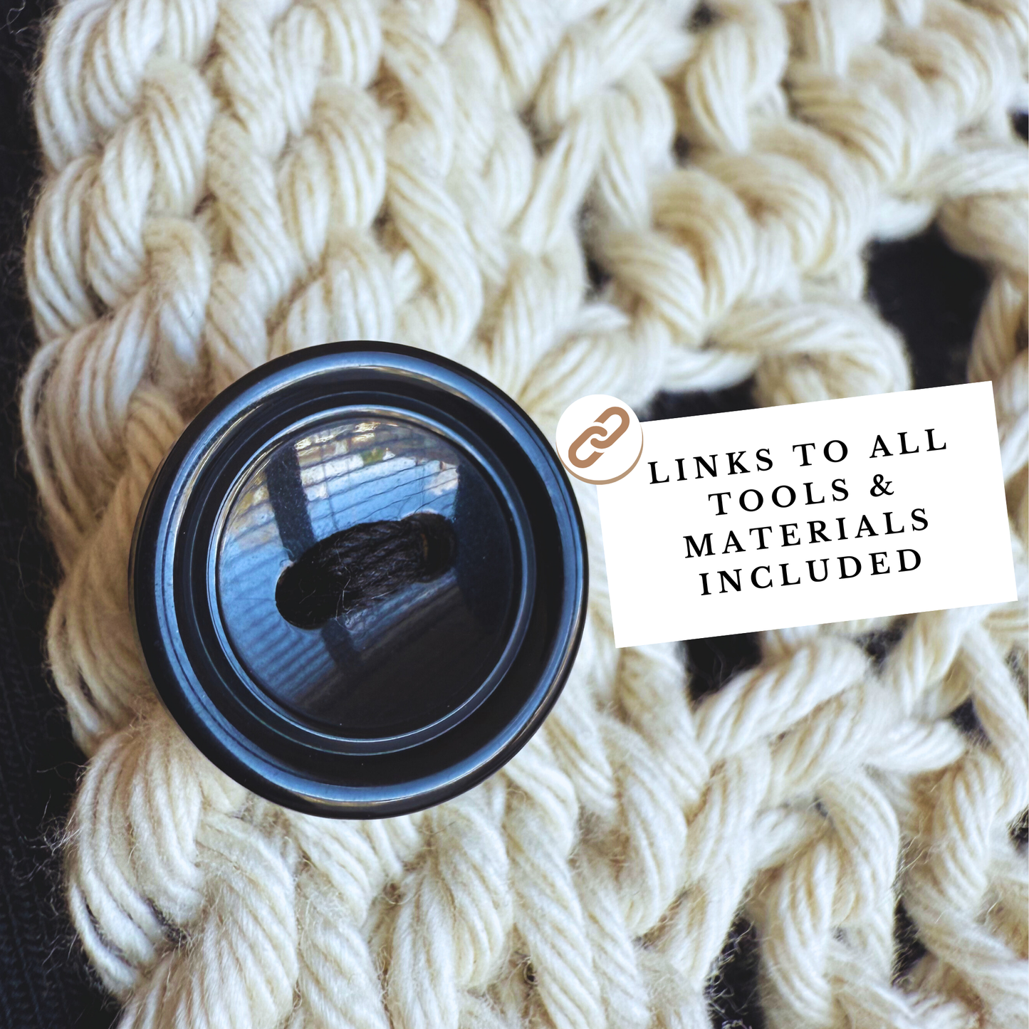 Cotton Mesh Cardigan - Digital Crochet Pattern