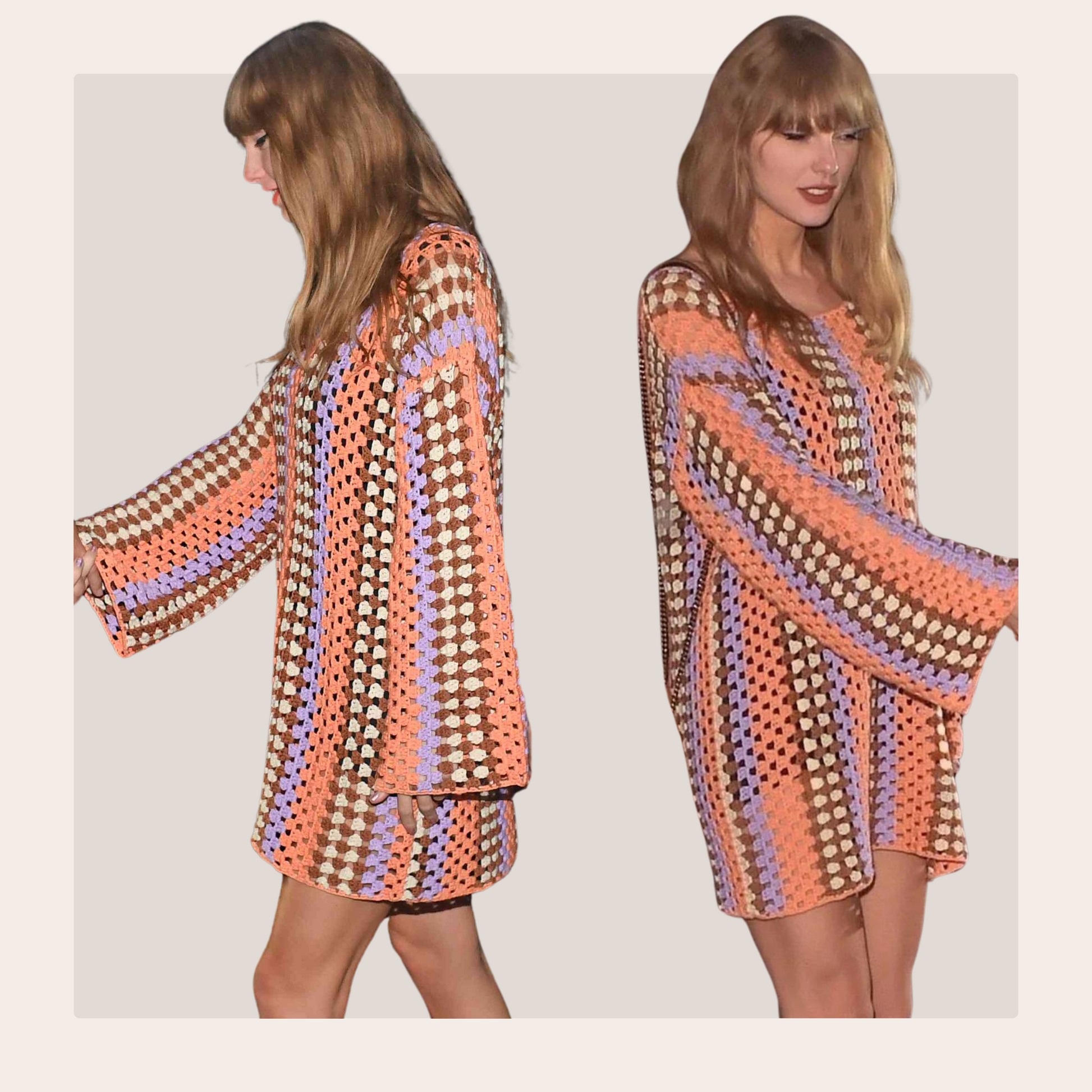 Taylor Swift's Crochet Dress - Digital Crochet Pattern Taylor Swift's Crochet Dress - Digital Crochet Pattern