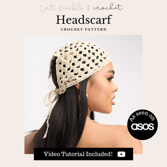 Headscarf - Digital Crochet Pattern